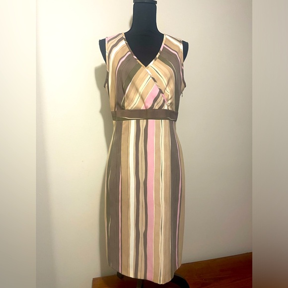 Harve Benard Dresses & Skirts - Vintage Womens Dress size 10 Harve Benard by holtzman striped dress